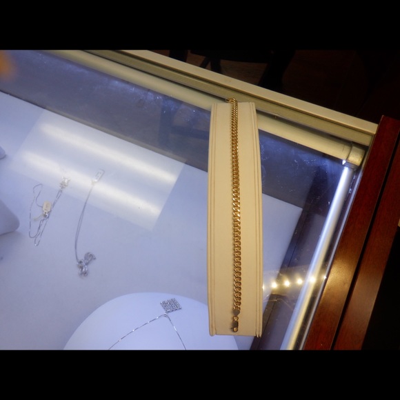 NEW 14k  gold  Cuban bracelet - Picture 3 of 5